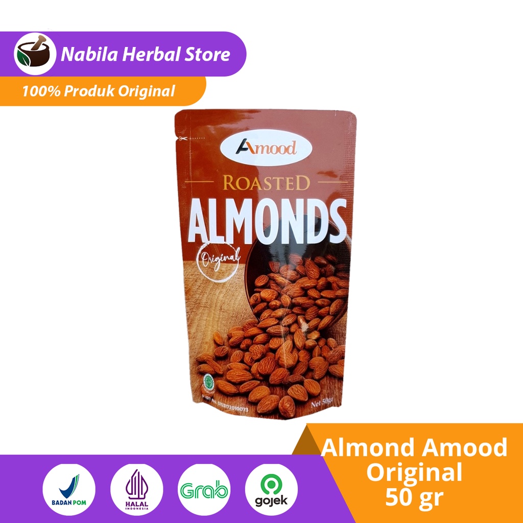 

Varian Kacang Almond Roasted Panggang 50gr
