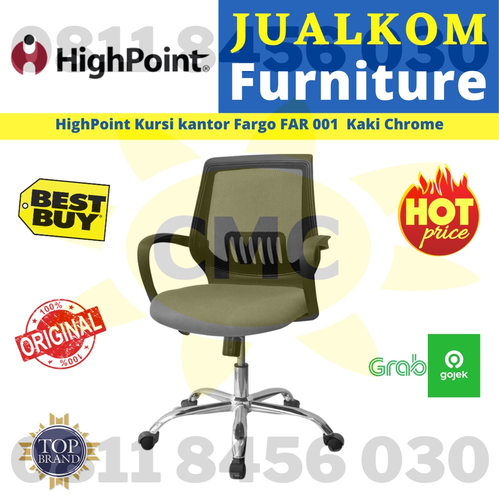 HighPoint Kursi kantor Office Chair Fargo FAR 001 FAR001