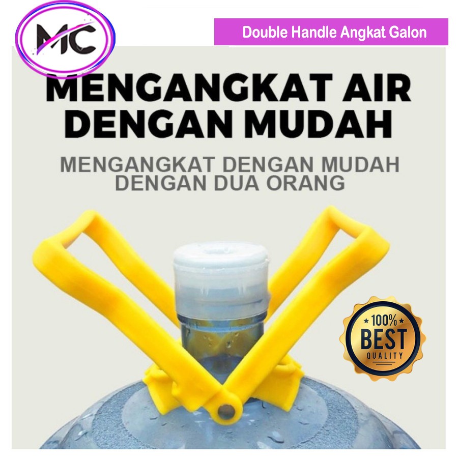 Alat Angkat Galon Double Handle Pengangkat Galon Anti Patah Praktis