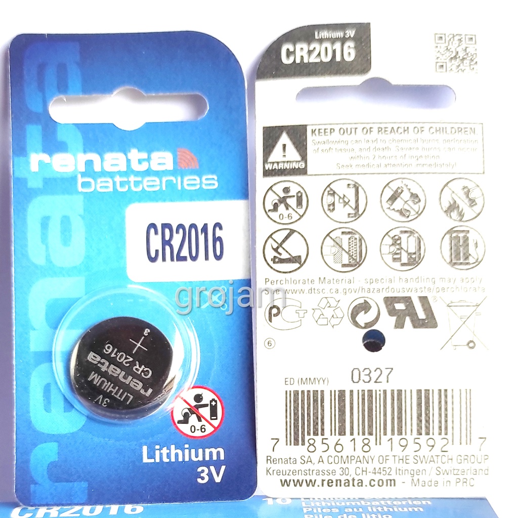 BATTERY BATREI BATERE RENATA CR2025 CR2032 CR2016 2025 2016 2032 ORIGINAL