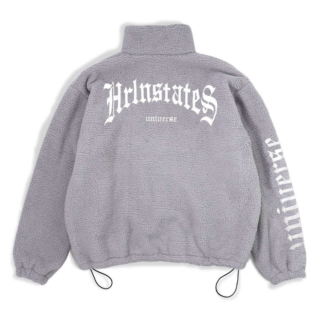 Sherpa Hoodie | OLD GRAY | Cream | HEARLINGSTATES