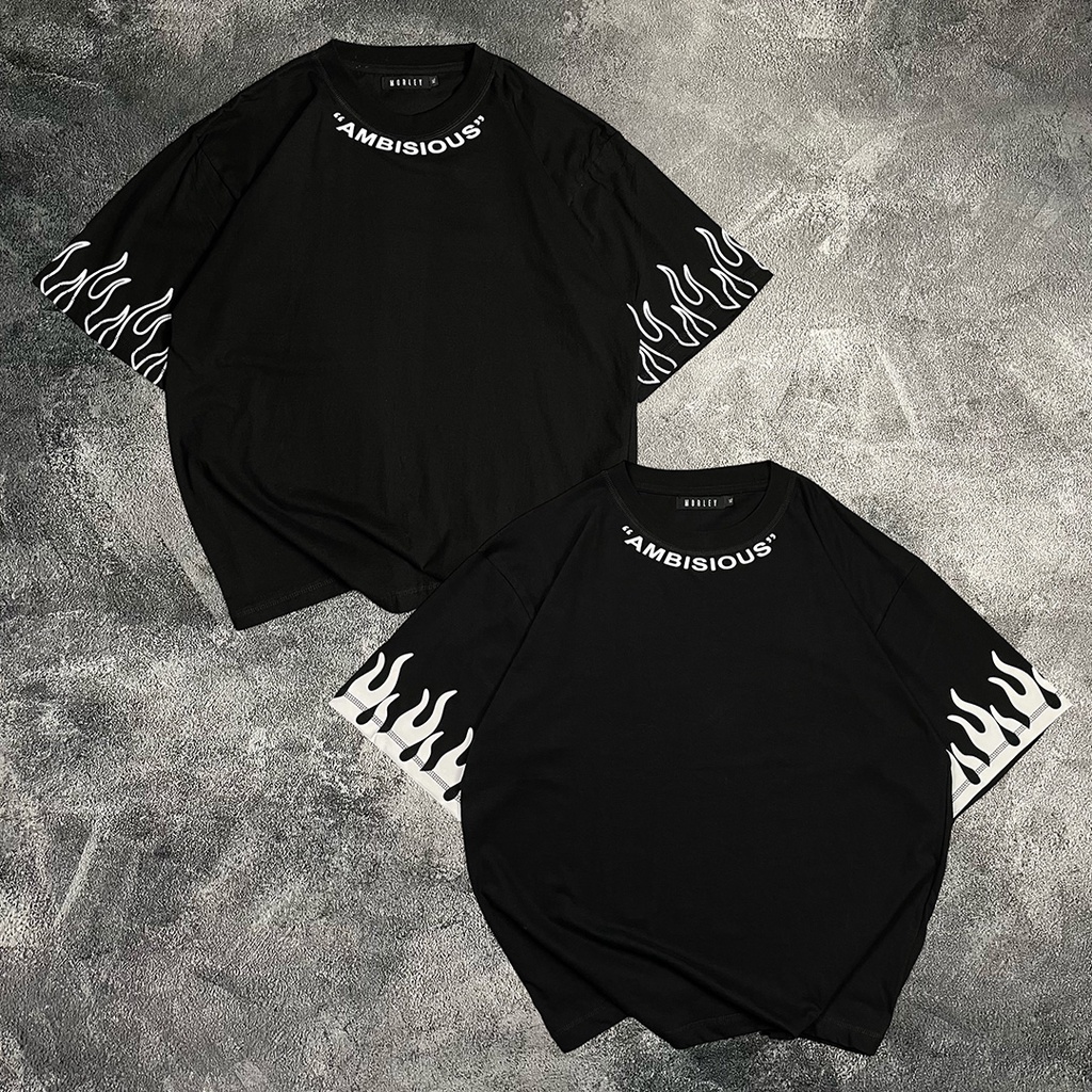 Oversize T - Shirt &quot; AMBISIOUS FIRE &quot;