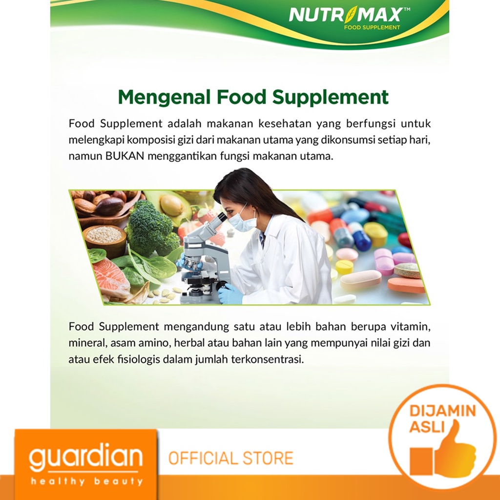 NUTRIMAX Coenzyme Q-10 30 Tablet Kunyah Mengoptimalkan Pembentukan Energi