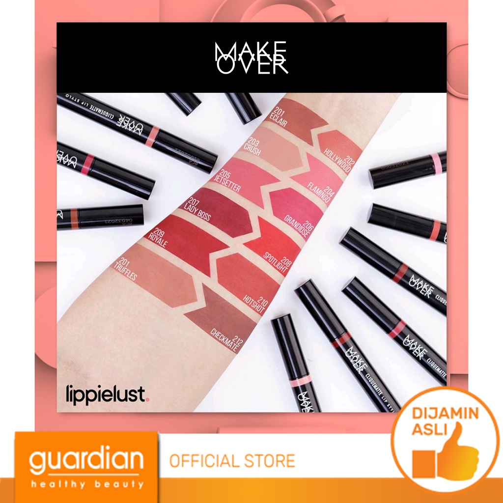 MAKE OVER Cliquematte Lip Stylo 2g Lipstick Matte - 209 Royale