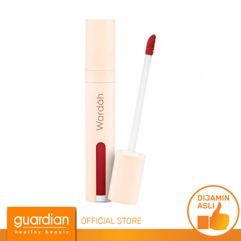 WARDAH Colorfit Last All Day Lip Paint Lip Cream - 07 Brick On 4.2g