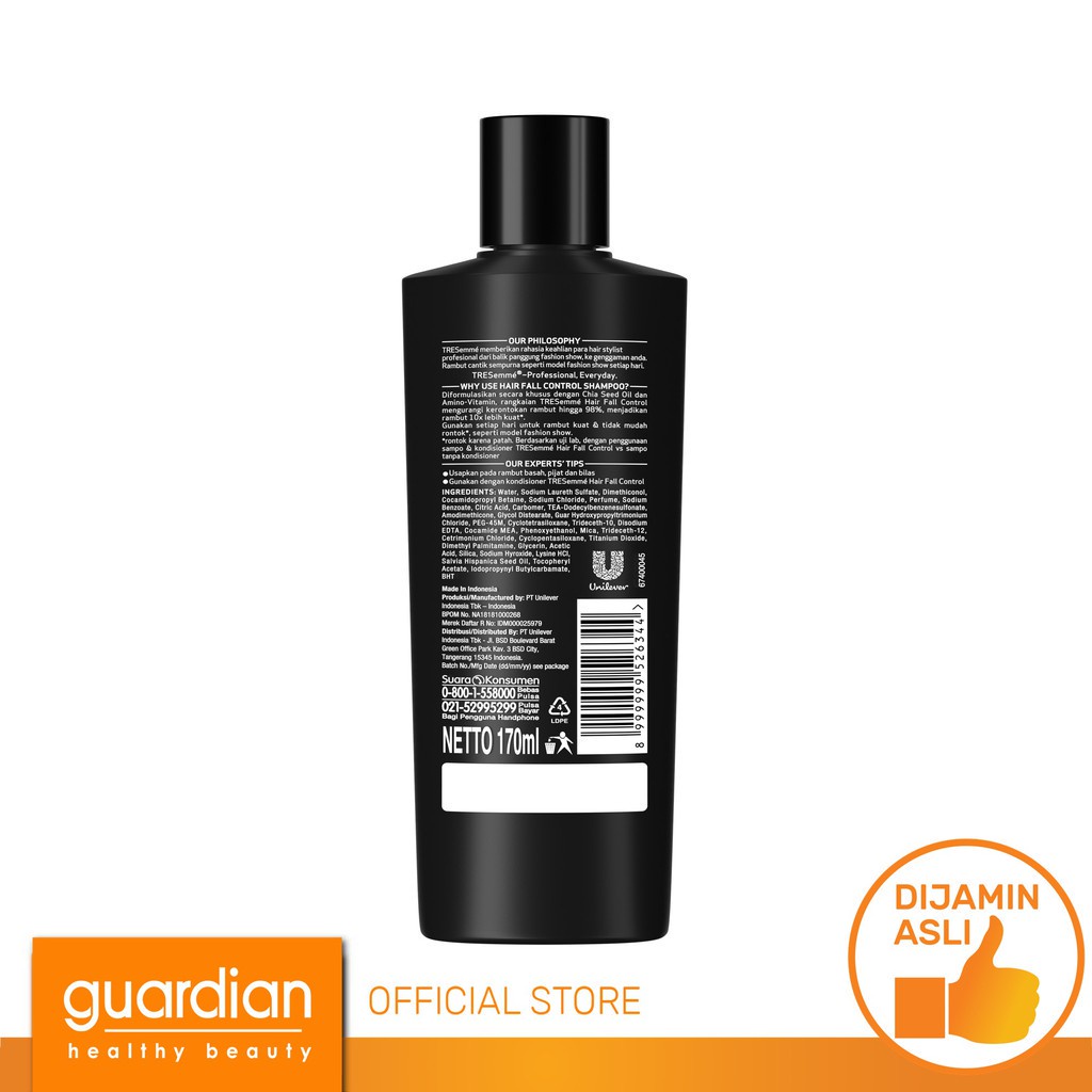 TRESEMME Anti Hair Fall Control Shampoo 170ml