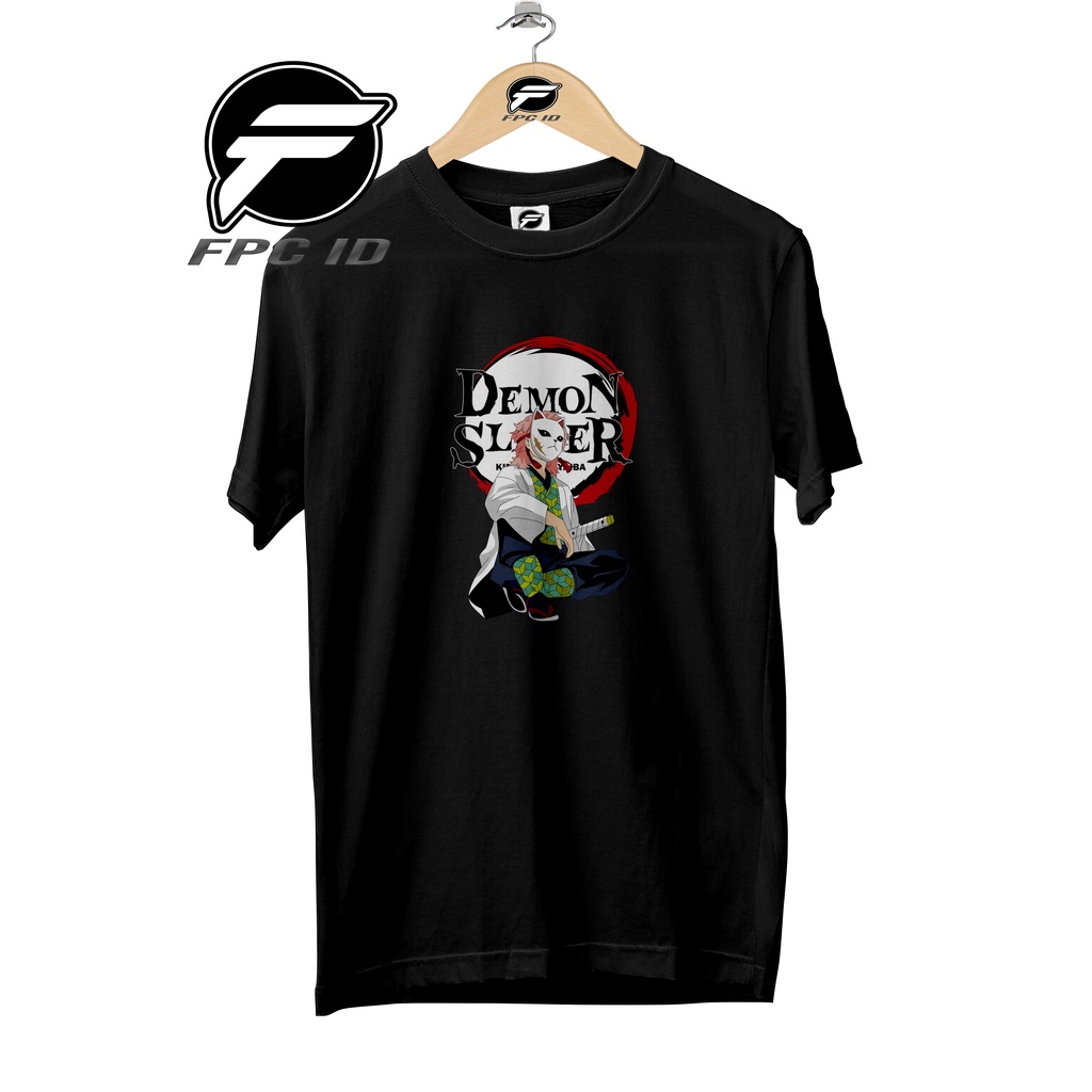 Kaos Anime Demon Slayer Sabito Cotton Combed 30s Pakaian Pria Distro Atasan Wanita Jumbo Pilihan Favorit Fpc Id