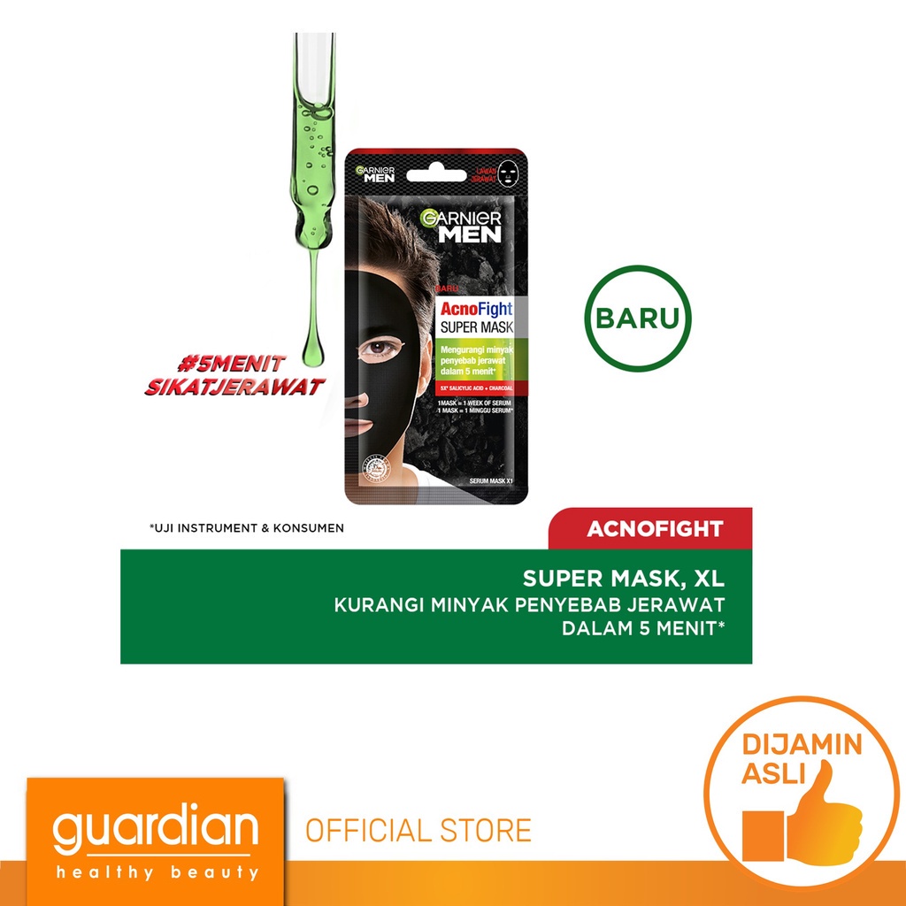 GARNIER MEN Acnofight Super Mask - Skincare