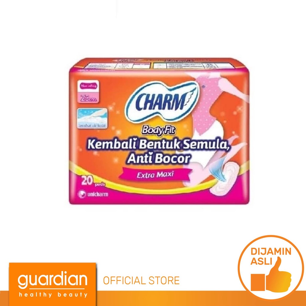 CHARM Body Fit Extra Maxi Non Wing 23CM 20S