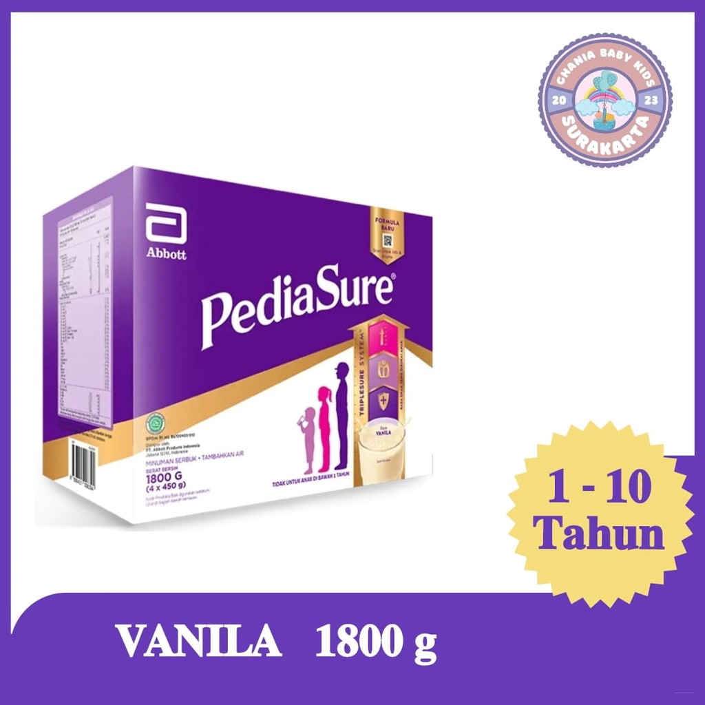 Pediasure 1800gr Triplesure rasa vanila 1800 gr | 1.8kg exp 2024