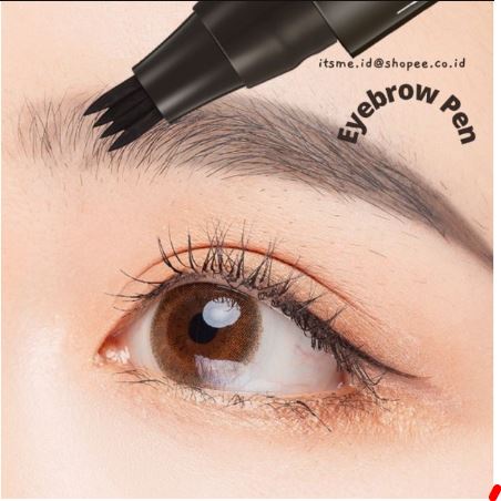 PENSIL ALIS WATERPROOF ANTI AIR DAN TAHAN LAMA TINT MY 4 TIP WATERPROOF EYEBROW ANTI LUNTUR