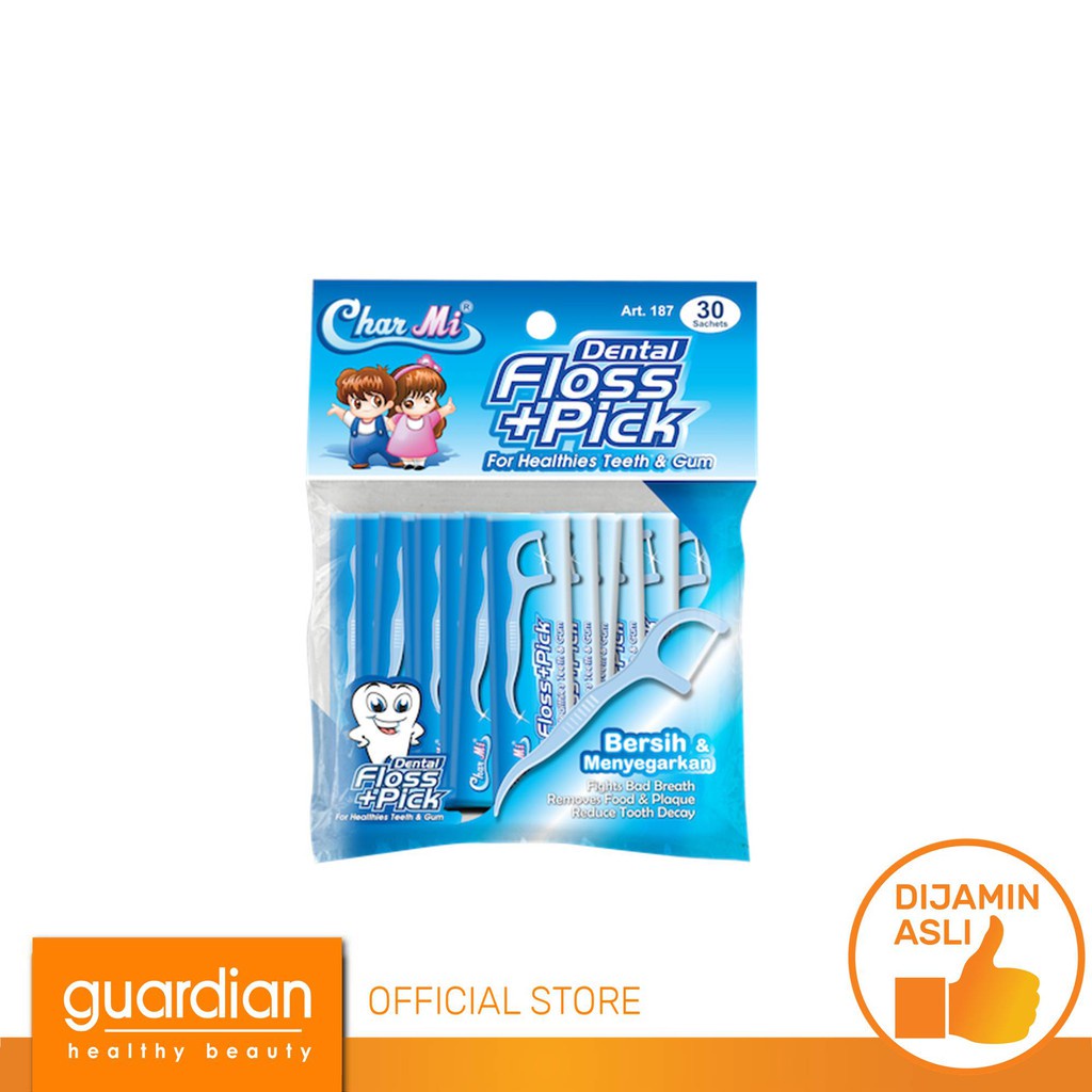 CHARMI Dental Floss + Pick Art 187 20 S