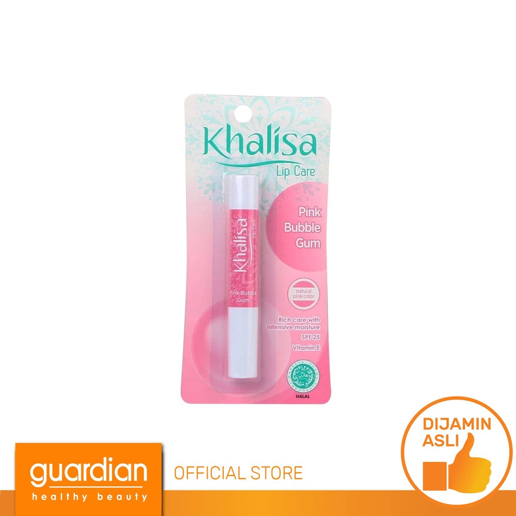 KHALISA Lip Balm Pink Bubble Gum 2.2g