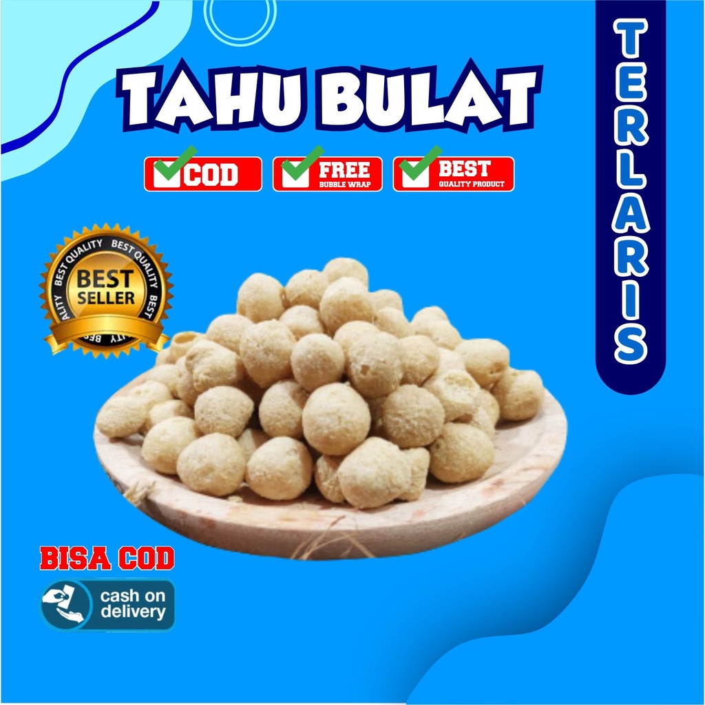 

Tahu Bulat Mini Kering 500gram / Tahu Pong Kering / Cuanki Lidah / Cuanki Tahu / Pilus Cikur