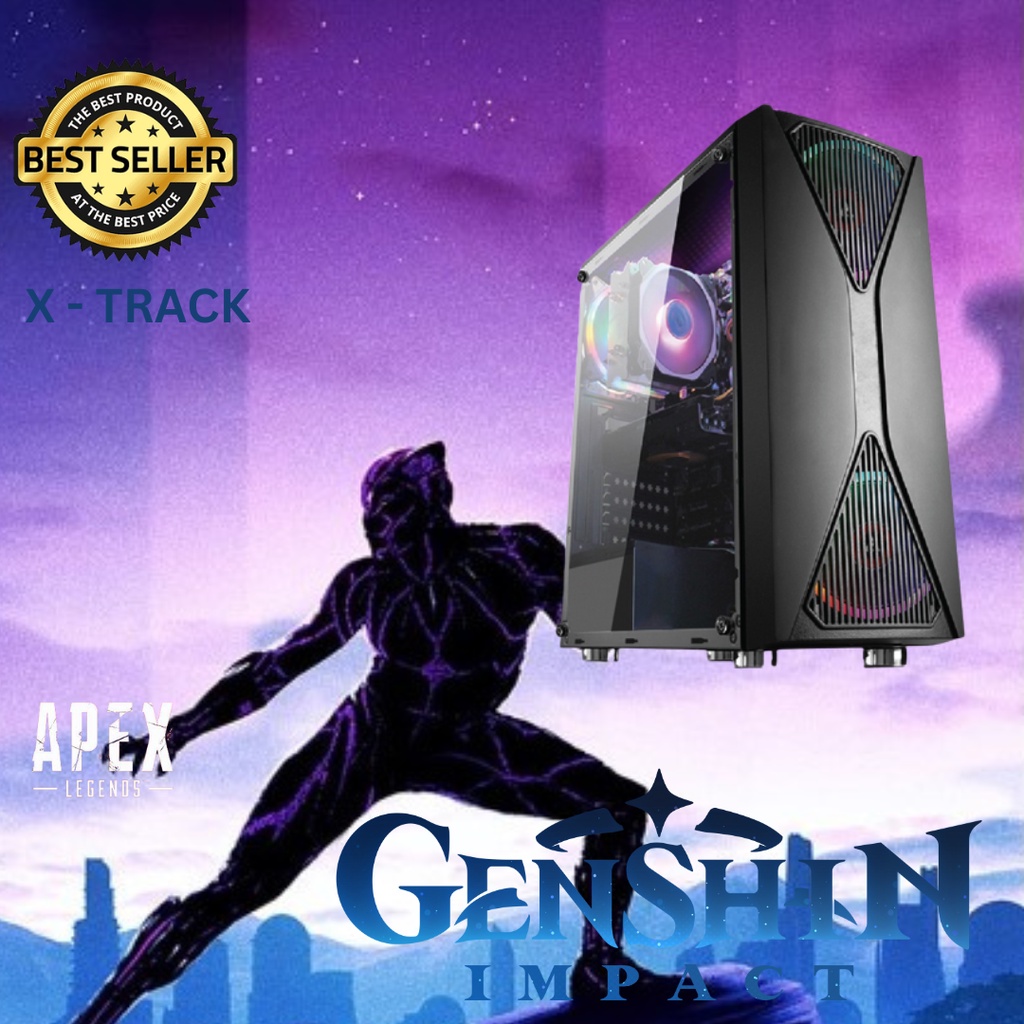 PC GAMING CORE I7 3770 VGA 4GB RAM 16GB SSD HDD GAMING DESAIN