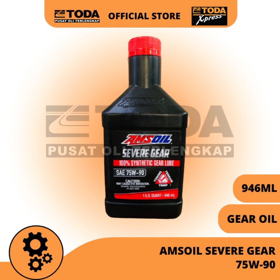 Oli Amsoil Severe Gear 75W-90 946ml Original - Oli Gardan Mobil