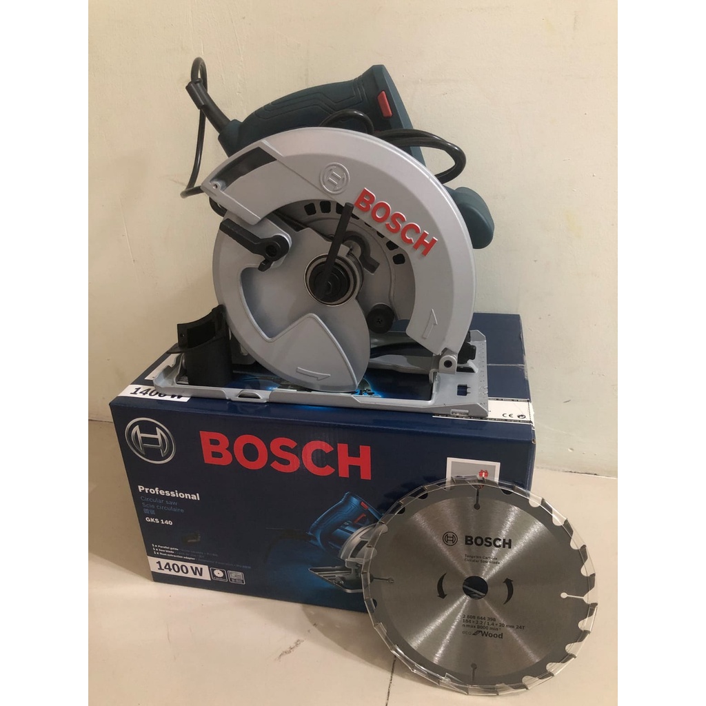 BOSCH GKS 140 Mesin Circle Pemotong Kayu / Circular Saw 7&quot; GKS140