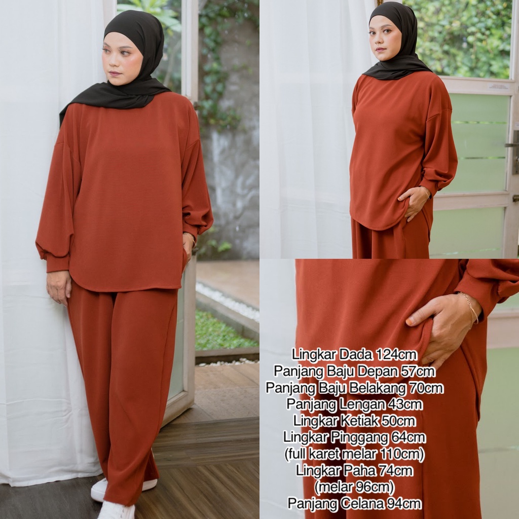 Setelan Wanita Oversize Olyn Set vol. 2