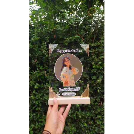Gift Box Custome Hiasan Akrilik/Acrylic (+box), Hadiah Wisuda, Sempro, Ultah, Dll