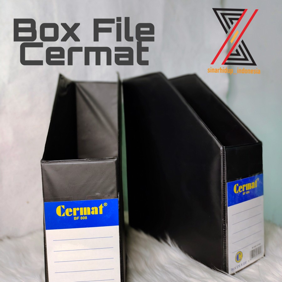 

Box File Cermat / Tempat Dokumen Standing Folder File / Standing Box Document 808