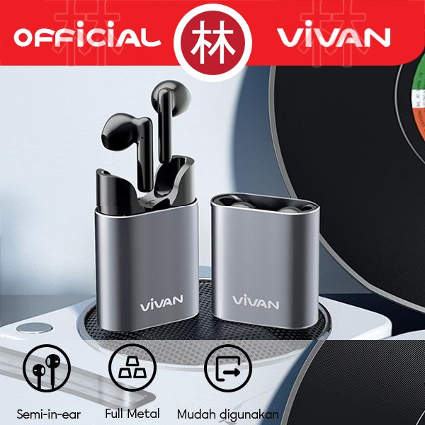 Vivan Life 100 Wireless Bluetooth Earbuds TWS Headsets Low Latency