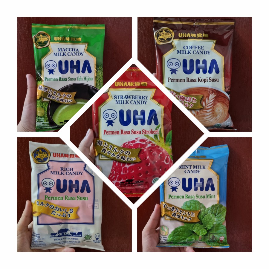 

permen UHA 103gr jepang UHA candy permen rasa susu