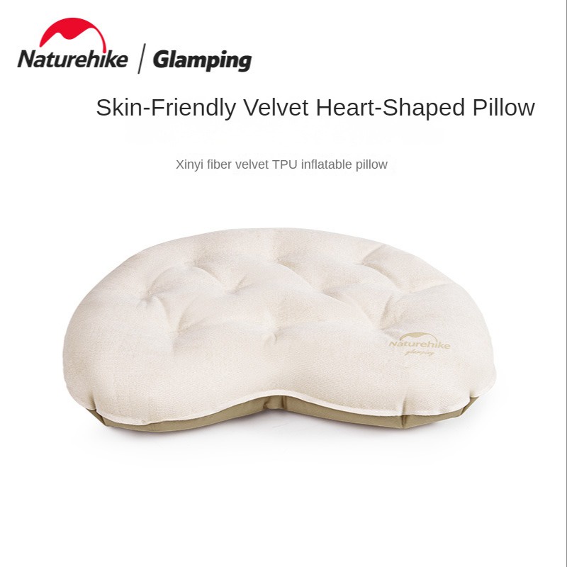Bantal Tiup Naturehike CNH22ZT009 Bantal Travel Bantal Tidur Camping Lipat Kecil Nyaman Outdoor