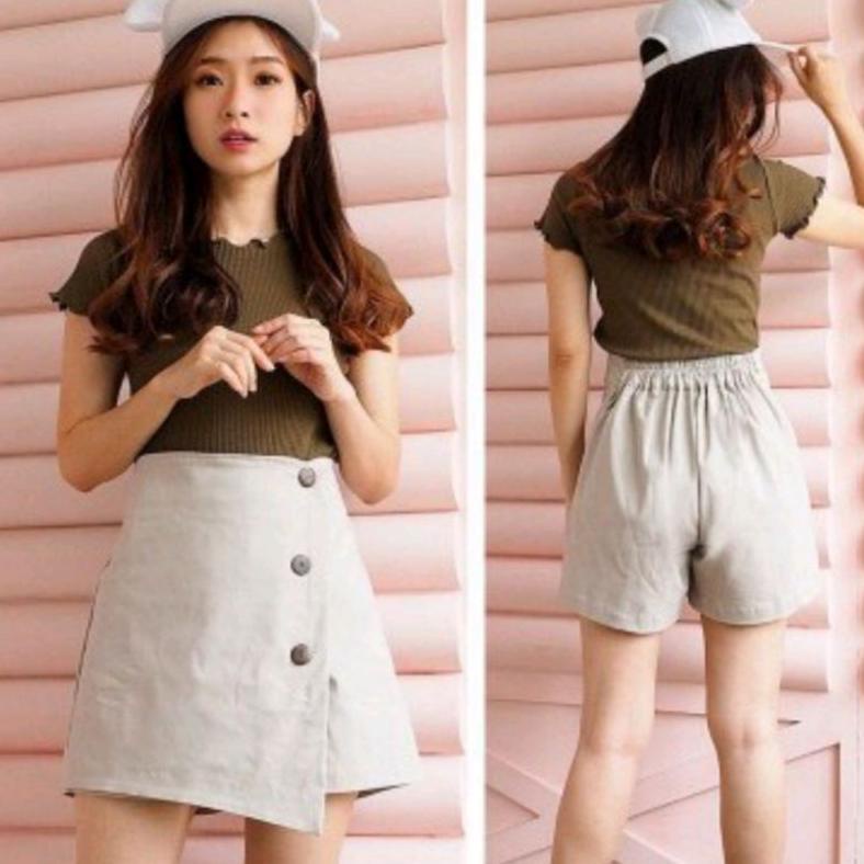 TERLARIS ROK KOREAN STYLE / ROK MINI SKIRT / CELANA ROK MINI / CELANA ROK PENDEK cod