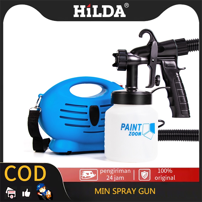 HILDA 650W Electric Sprayer / Alat Semprot Cat Minyak Elektrik