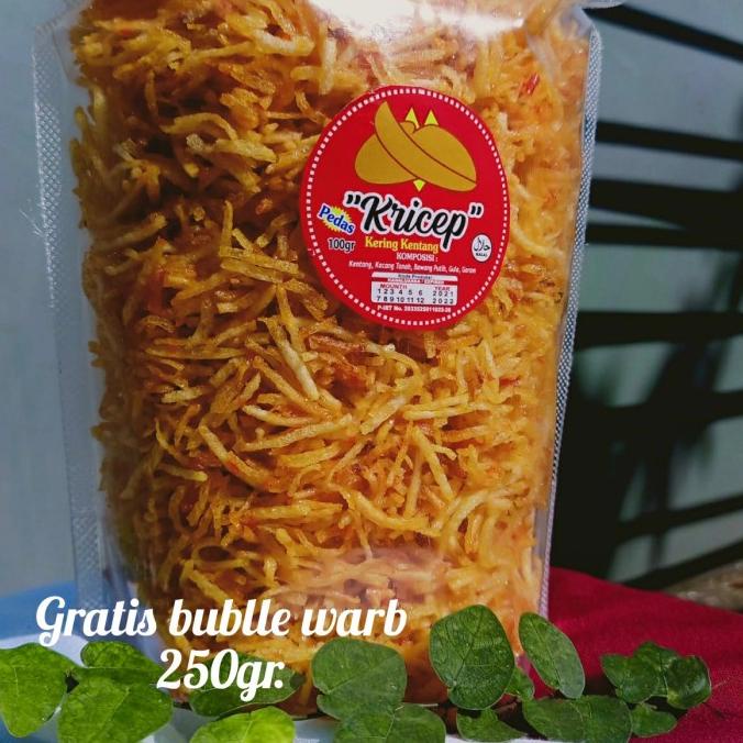 

HOT PROMO Kentang mustofa kering special (kricep) 250gram