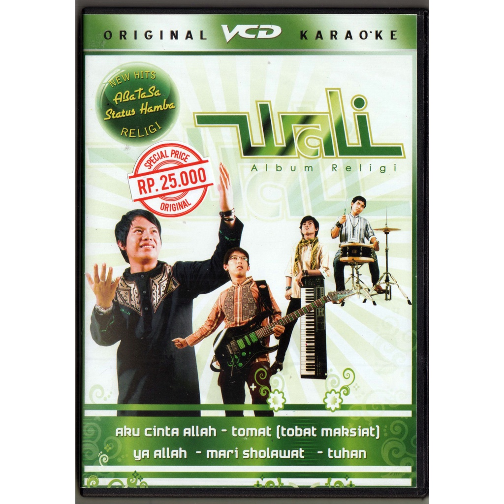WALI ALBUM RELIGI VCD KARAOKE ORIGINAL
