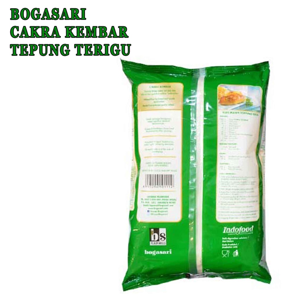 Cakra Kembar* Bogasari* Tepung Terigu* 1kg