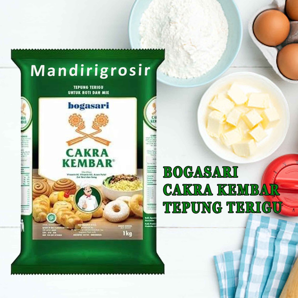 Cakra Kembar* Bogasari* Tepung Terigu* 1kg