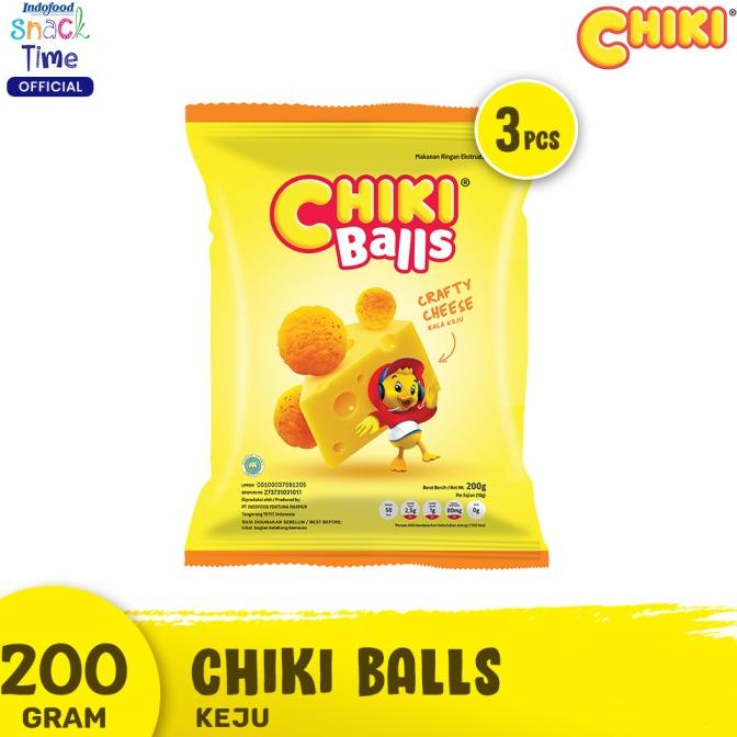 

JUAL Chiki Ball Keju 200 Gr - 3 Pcs