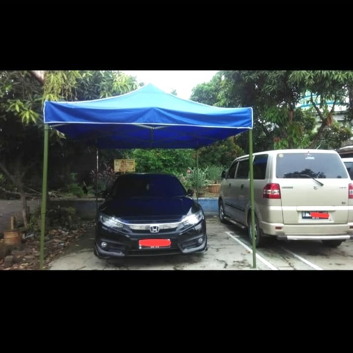 TENDA LIPAT SUPER PREMIUM 3x4.5 tebal besi 1.4m