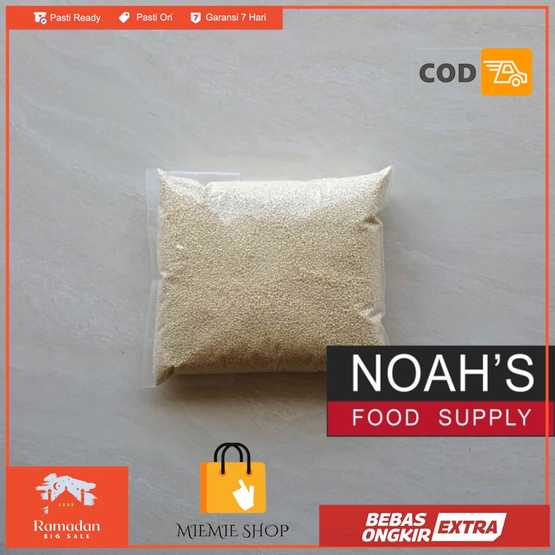 

WIJEN PUTIH WHITE SESAME 250 GRAM BIJI WIJEN 250g 250 gram