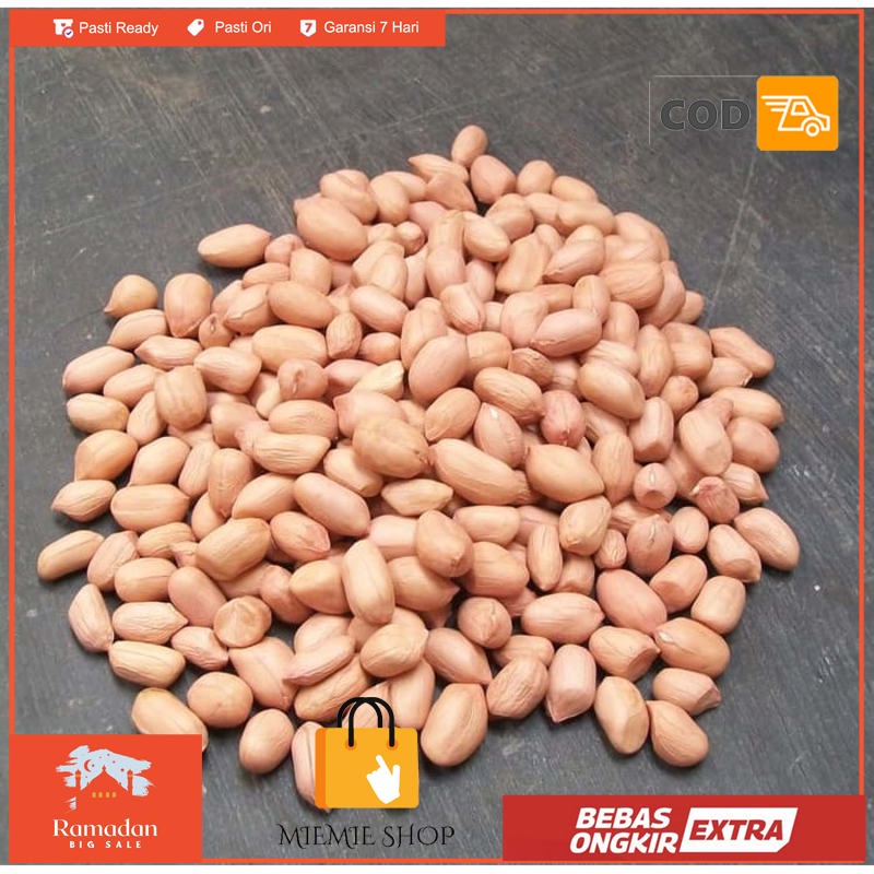 

Kacang Tanah Kulit Ari Mentah 500 g