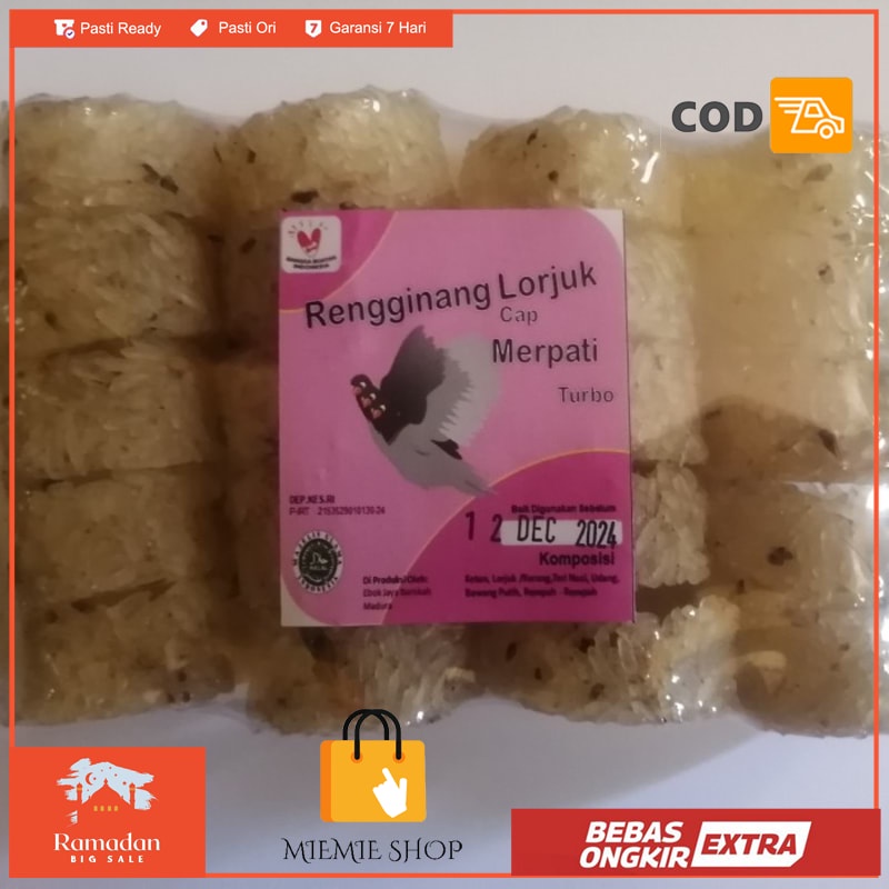 

Rengginang Lorjuk Super-Maduraenak gurih dan mantep