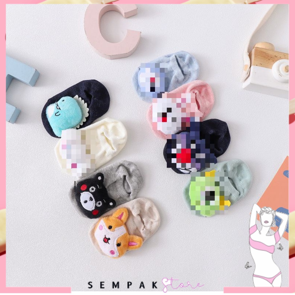 SS Kaos Kaki Bayi Karakter Lucu 6478 Kaos Kaki Bayi Anti Selip Kaos Kaki Bayi Mata Kaki Import Murah