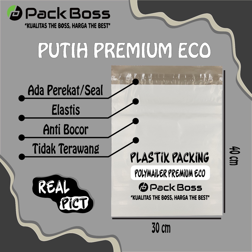 

IK6 POLYMAILER PACKBOSS 30x40 ISI 100 PACKING ONLINE