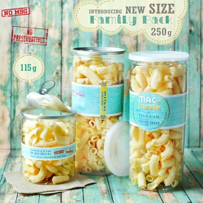 

DISKON Snack Keju Mac & Cheese 250g