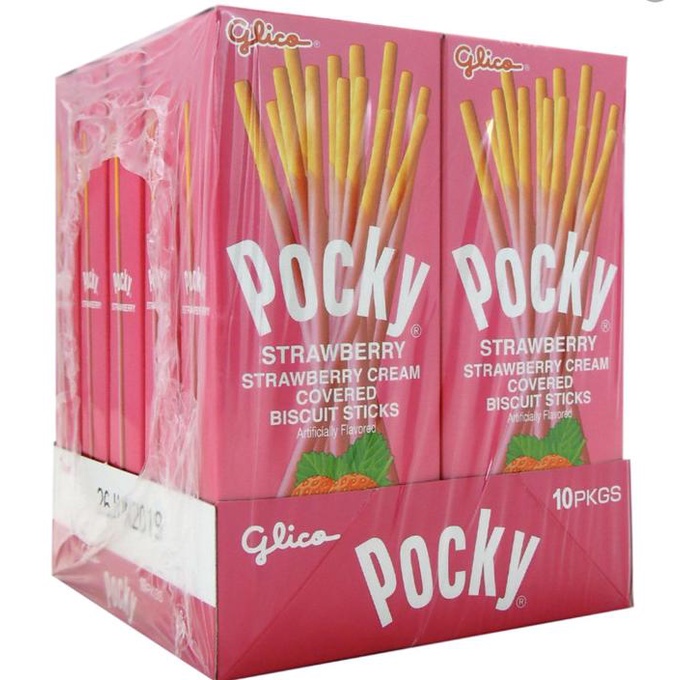 

BRG BARU Pocky 10/Box @22Gr [ Strawberry ]