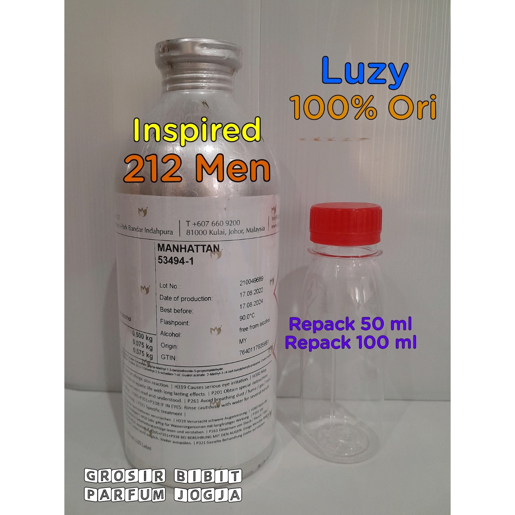 Bibit Parfum Murni Manhattan by Luzy