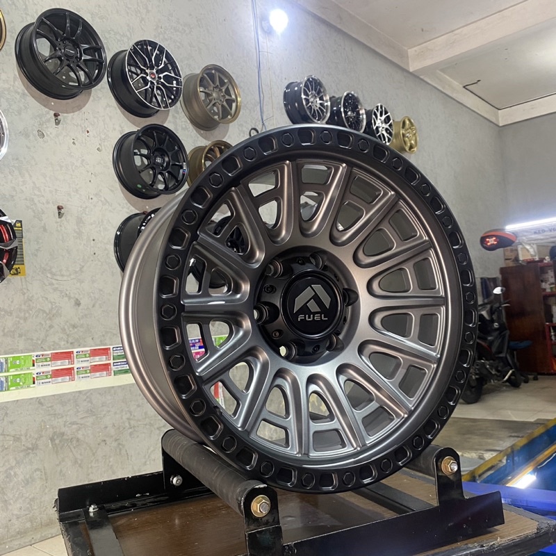 Velg Mobil Offroad Fuel R17 cocok untuk Fortuner Pajerosport Trailblazer Everest