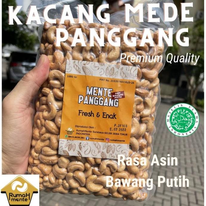 

JUAL 500Gr Mente Utuh Roasted Oven Rasa Asin Gurih