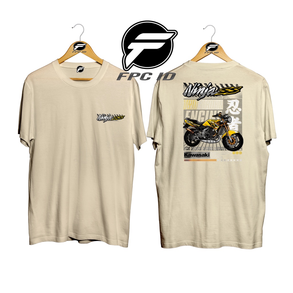 Kaos Motor Kawasaki Ninja Ss Cotton Combed 30s Premium Fpc Id