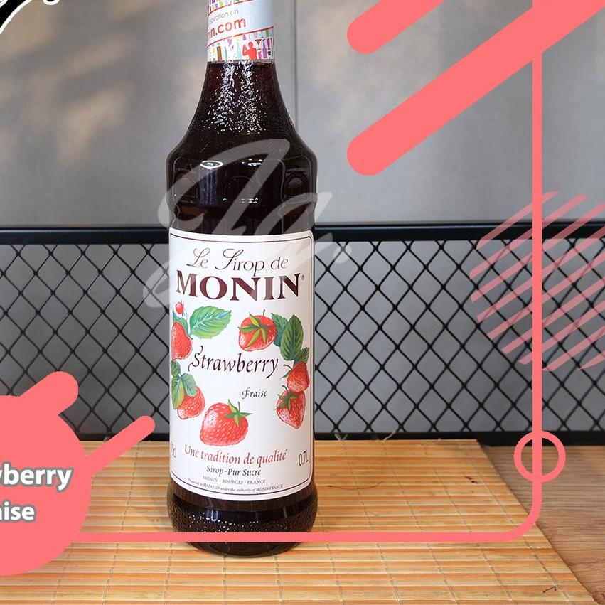 

PROMO⚡️-SYRUP MONIN FRAISE | STRAWBERRY 700 ml SIRUP STROBERI | STRAWBERI