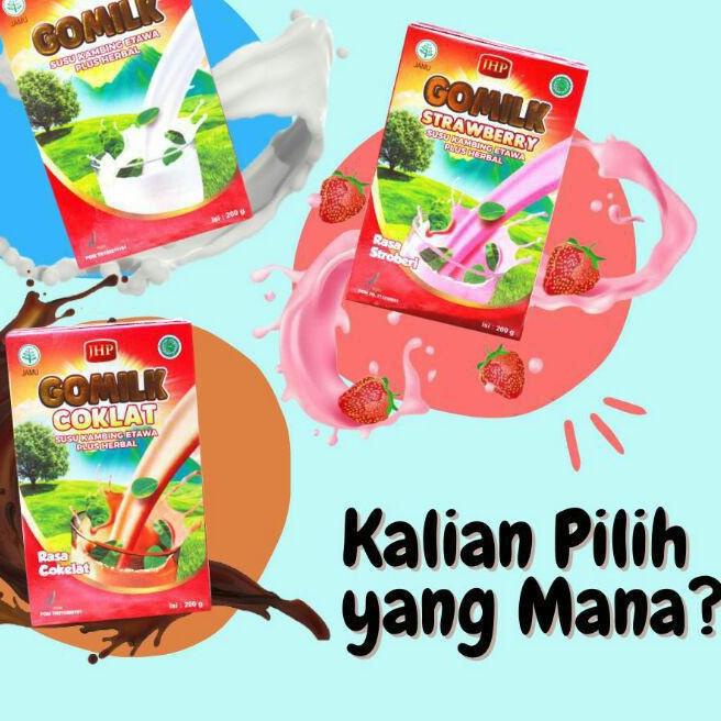 

Ramadhan Offer⭐-GOMILK Susu Kambing Etawa Plus Herbal/ Susu kambing etawa terlaris