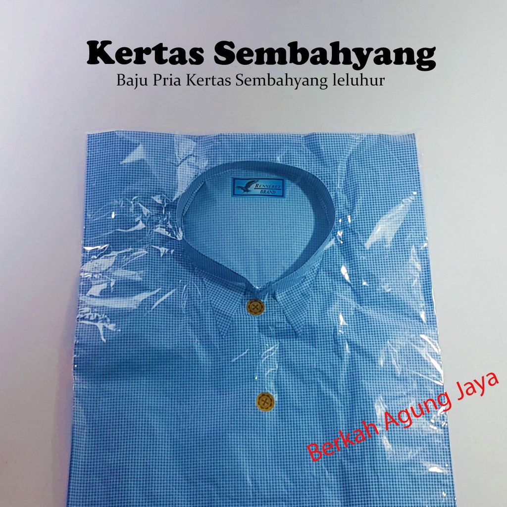 Baju Kertas Sembahyang Pria OPP / Cheng Beng / Leluhur