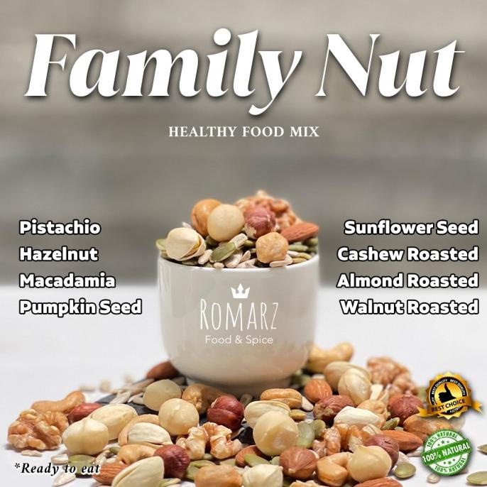 

SALE HEALTHY FOOD MIX 100% ORIGINAL | FAMILY NUT PREMIUM